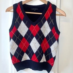 Love Tree V Neck Womens Sweater Vest